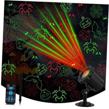 Projector Lights Outdoor, Waterproof Laser Projector Lights with Halloween