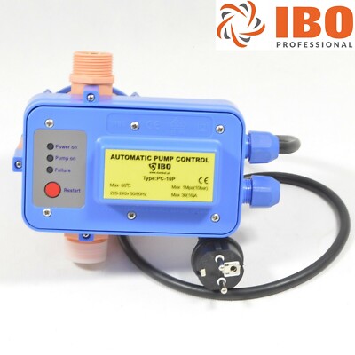 Pumpensteuerung PC-10P für Gartenpumpe Tiefbrunnenpumpe Pumpe bis 2,2kW - 30A