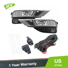 For Honda CRV 15-16 Front Fog Light Assembly w/H11 Bulb Driver+Passenger Side