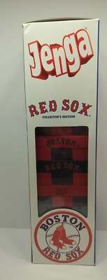 Boston Red Sox Collector's Edition Jenga Game-In Original Box