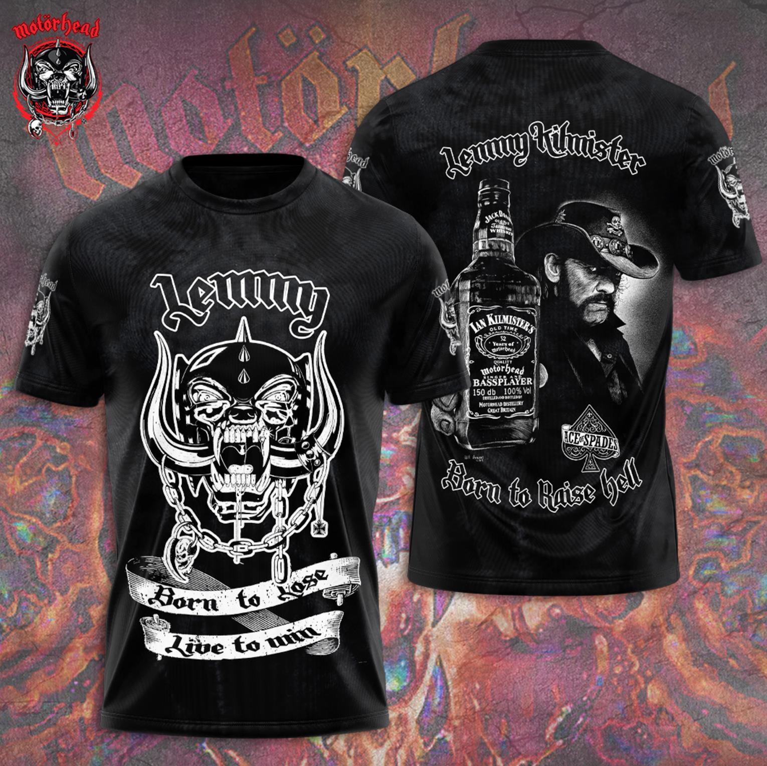 Mot rhead Band 3D T-Shirt  Size Xs-5Xl  Gift For Friend And Family