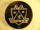 Nhl Los Angeles Kings Die Cut Puck World Souvenir Logo Hockey Puck Collect Pucks