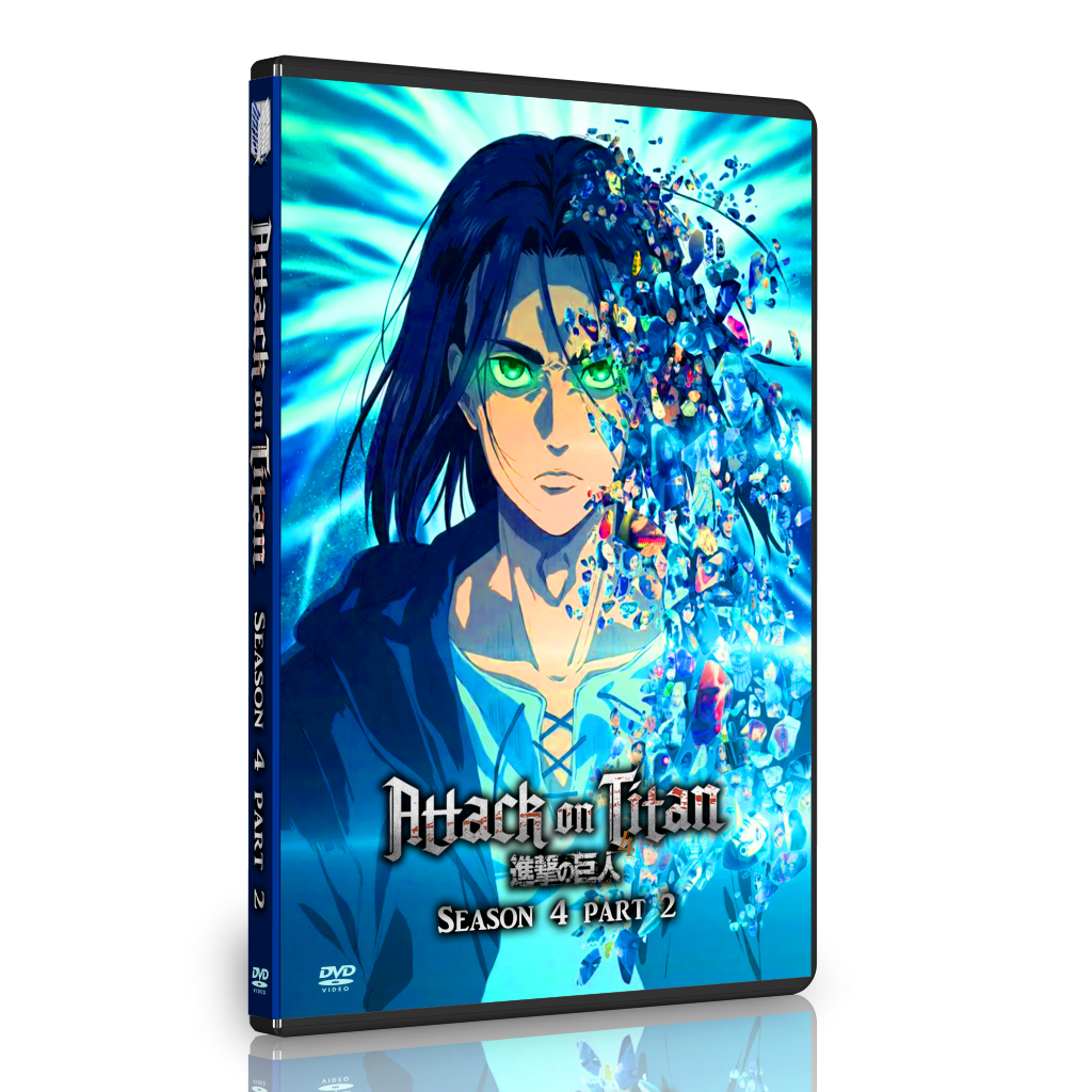 Attack On Titan The Final Season 4 Part 2 Anime DVD [English Dub