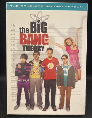 The Big Bang Theory - The Complete Second Season (DVD, 2009, 4-Disc Set ...