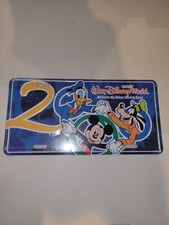 Walt Disney World 2000 Vintage SEALED Plate y2k