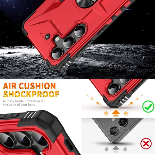 Funda con soporte de anillo a prueba de golpes de grado militar para Samsung Galaxy A16 5G/A15 - Imagen 61 de 74