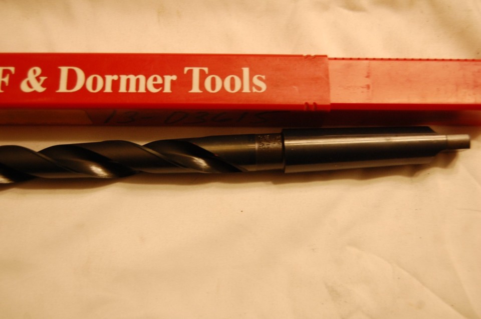 SKF & Dormer Tools Taper Shank Drill Bit 51/64 HS eBay