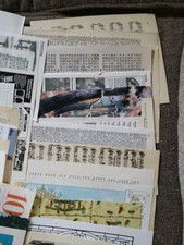 50 pc Lot Book Pages Junk Journal Mixed Media Scrapbook Craft Collage