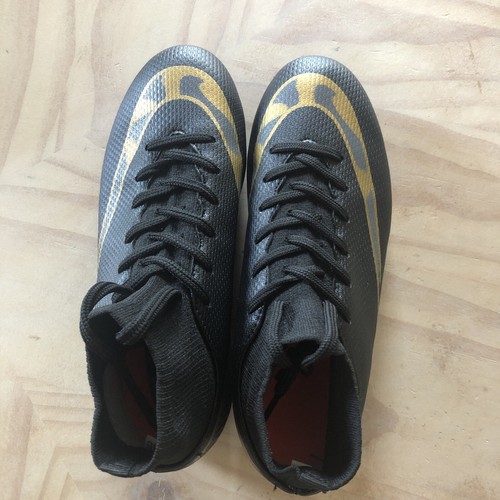 Daoquan Soccer Shoes Big Boy Size 3.5. EUR 35- Black New Without Box | eBay