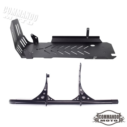 Highway Crash Bar & Skid Plate For Harley Low Rider ST Street Bob FXBB/S 2018-24 - Picture 3 of 7