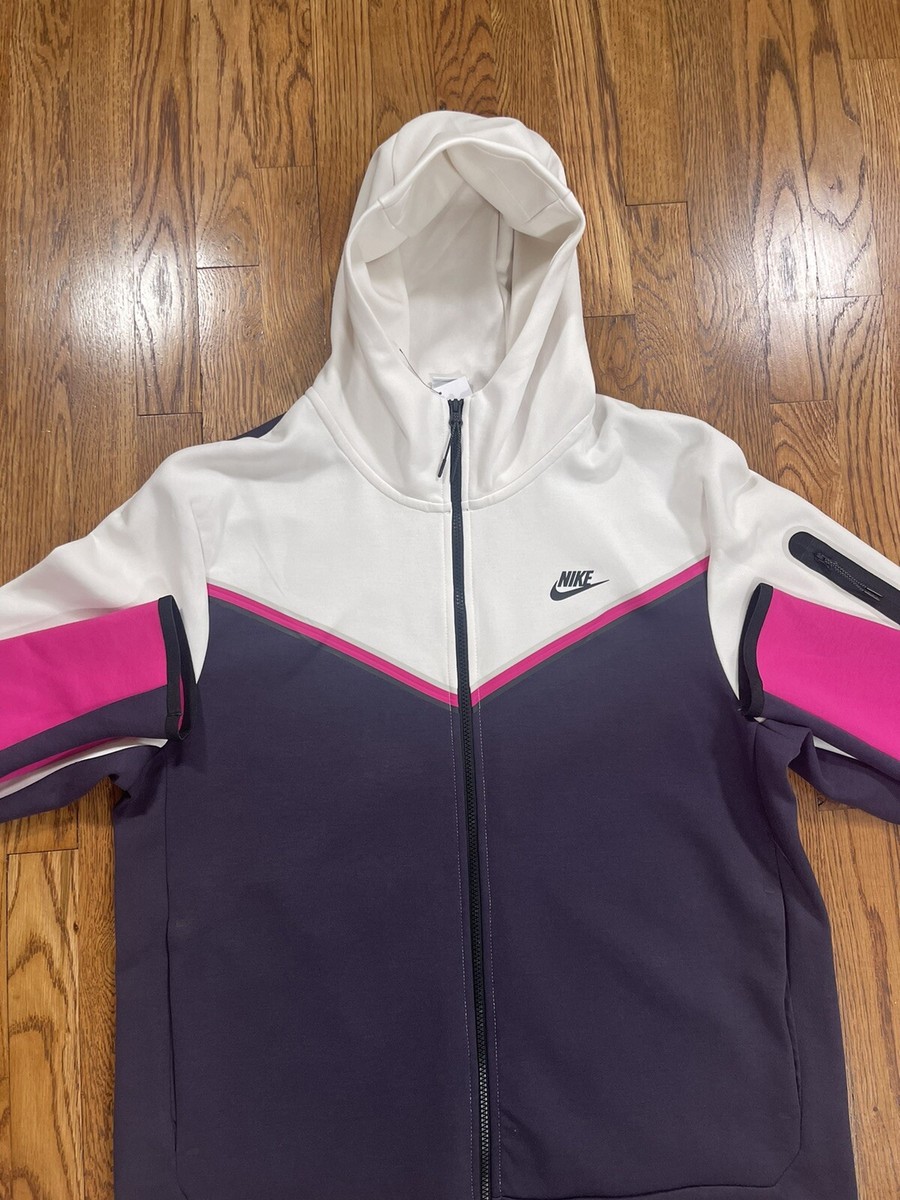 NIKE SPORTSWEAR TECH FLEECE TAPED FULL-ZIP HOODIE XL CU4489