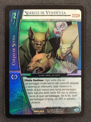 VS VERSUS SYSTEM - Geister der Rache MAV-220 - Foil Rare DEU