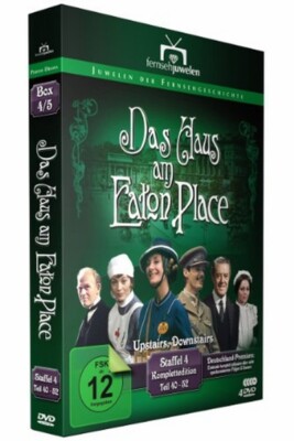 DAS HAUS AM EATON PLACE-STAFFEL 4 - HAUS AM EATON PLACE,DAS  4 DVD NEU