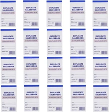 20 Pack Lot Sales Book Order Receipt Invoice Carbonless Copy 50 Sets 3.5" X 5.5"