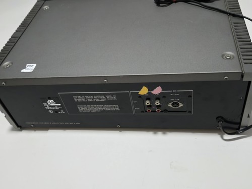 JVC KD-S201J Stereo Cassette Deck Super ANRS Tape Recorder VU Meters Tested RARE - Picture 9 of 16