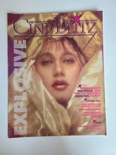 Cineblitz April 91 Magazine Anupam Govinda Sheeba Rahul Roy Amitabh Kimi Katkar