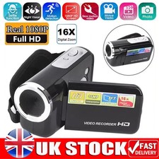 Mini Digital Video Camera HD 1080P 16X Zoom Camcorder DV Camera Battery Powered