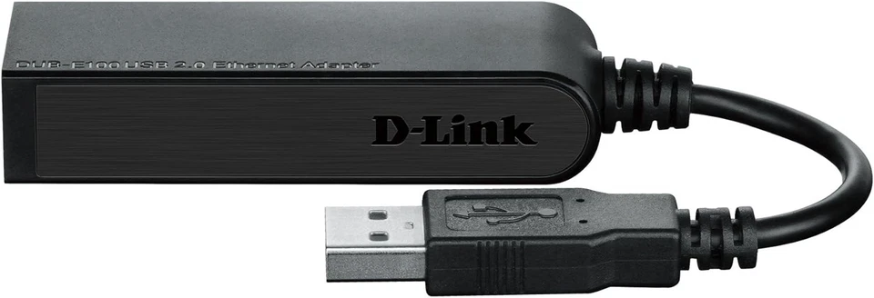 D-Link DUB-E100 High-Speed USB 2.0 Fast Ethernet 10/100 Mbit/s Ethernet Adapter  - Image 2 of 4