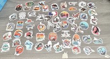 60 Fish Aquarium Ocean Stickers Fishing Decals Deep Sea Pack Set Lot