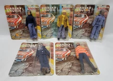 1975/76 Mego HUGGY BEAR, CHOPPER, DOBEY, STARSKY & HUTCH Action Figure Lot of 5