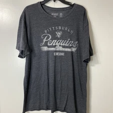 Pittsburgh Penguins CCM T Shirt Paper Thin Light Weight Mens XL Pro OK’D Tee