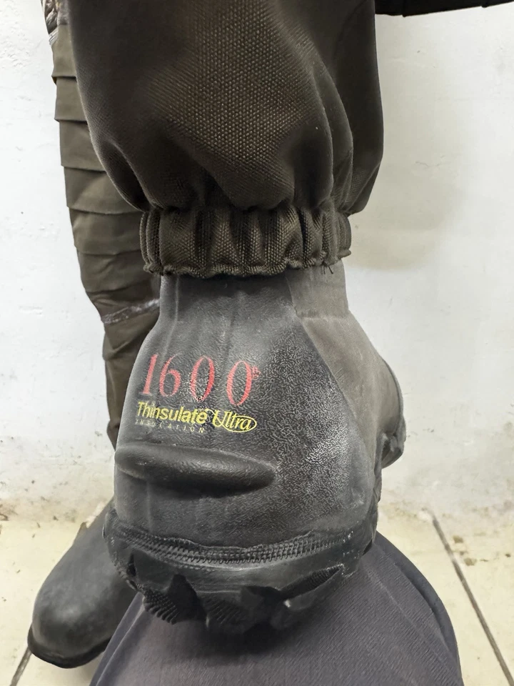 Size12 DRAKE WATERFOWL BUCKSHOT EQWADER 2.0 1600 NEOPRENE CAMO CHEST WADERS MAX5 - Image 3 of 4