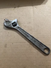 Vtg Crescent Tool Co 8" Adjustable Wrench Jamestown, NY ! Unusual End See Photos