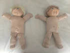 Pair of Appalachian Art Works Cabbage Patch Dolls - 1978 1982 Xavier Roberts