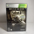 Fallout 3: Game of the Year Edition (Microsoft Xbox 360, 2009) CIB Complete