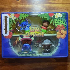 Fisher-Price Little People Collector Lilo & Stitch Figure 4 Pack Toy Figure Set