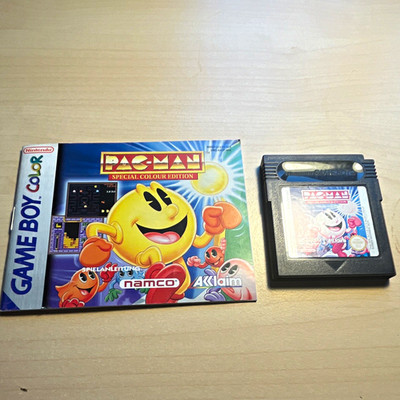 Pac-Man: Special Colour Edition   Game Boy Color PAL Modul + Handbuch