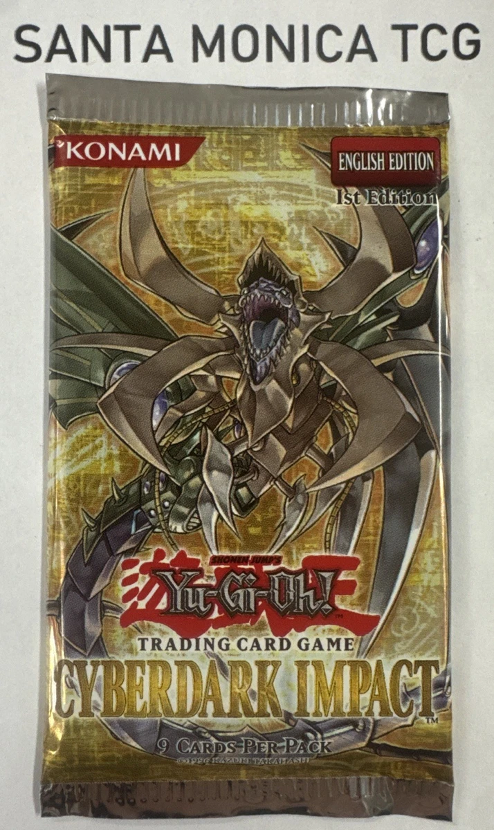 Yu-Gi-Oh! TCG Cyberdark Impact Sealed Collectible Card Game Packs
