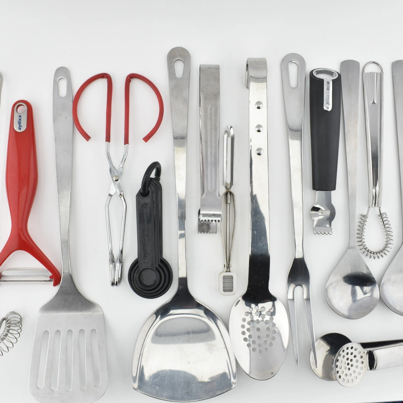 15x Stainless etc Kitchen Utensil Bundle Whisk Tongs Strainer Spoon Flipper Fork
Opens in a new wind