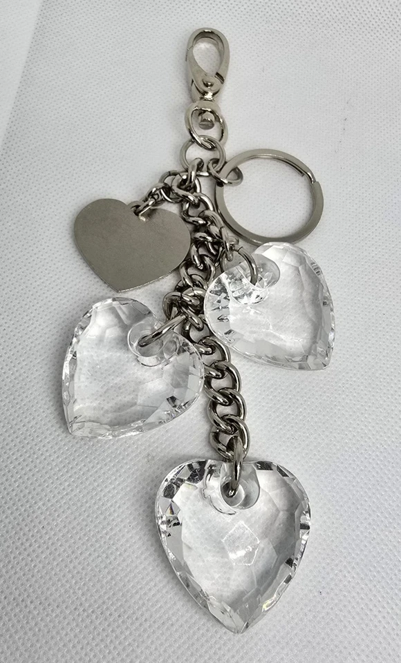 Llavero personalizado Kathy Von Zealand corazón cristal accesorio regalo  Foto 2 de 2