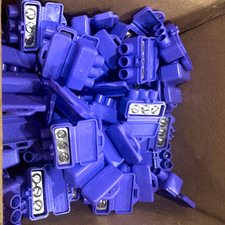 Alumiconn Al/Cu Wire Connector 3-Port Screw-Type Purple 18-10 AWG (50pc)