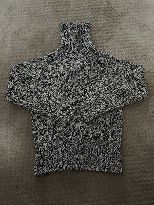 Vintage The Limited Knit Sweater Women s Medium Turtleneck Y2K Acrylic Wool