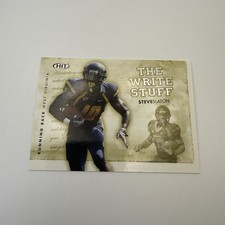 2008 SAGE HIT Write Stuff #WS10 Steve Slaton - FB