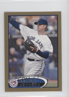 2012 Topps Mini Gold 4/61 Kelly Johnson #549 4m3