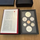 1987 Royal Canadian Mint Double Dollar Proof Set -50% Silver Dollar