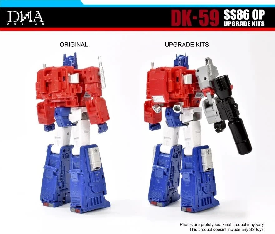 DK-59 Upgrade Kit for Transformers Studio Series 86-31 Optimus Prime | DNA Desig - Image 3 of 4