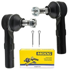 Moog Pair Front Outer Tie Rod Ends Links For 06-10 Jeep Commander Grand Cherokee