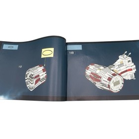 Vintage Lego Star Wars : USC REBEL BLOCKADE RUNNER #10019 Manual Book Only Used