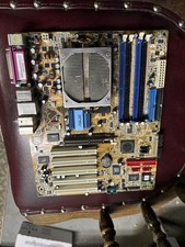 Asus A8V Deluxe Motherboard with Mystery CPU