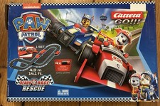 Carrera Go Paw Patrol Ready Race Rescue Slot Car Racing Set  TESTED 