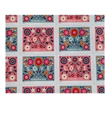 2022 FOREVER STAMPS.....100 COUNT......5 SHEETS OF 20