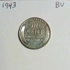 1943 P BU Steel Lincoln Wheat Cent Philadelphia Mint