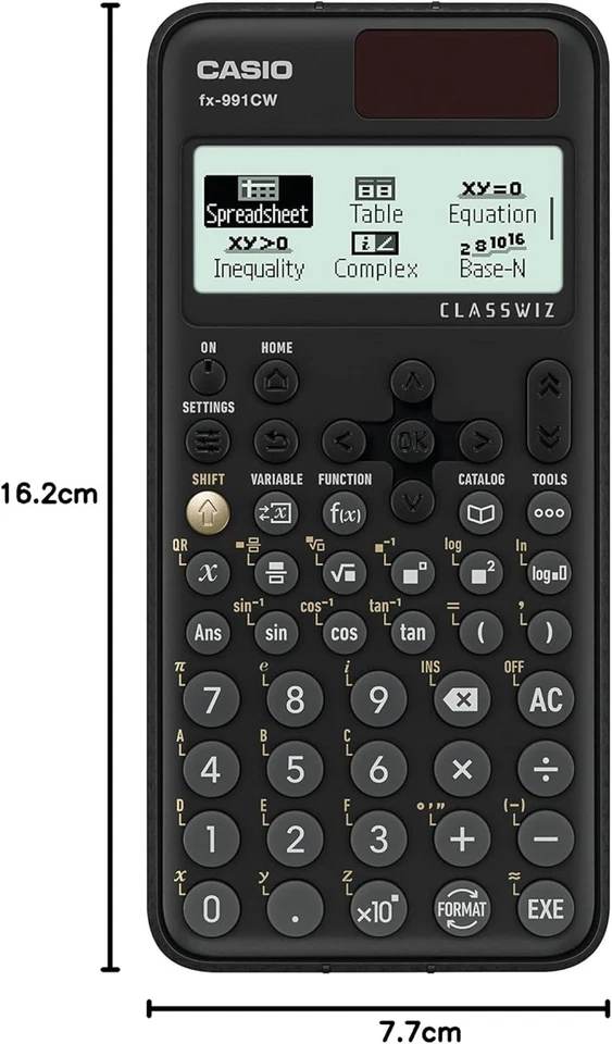 NEW Casio ✅ FX-991CW Advanced Scientific Calculator A/AS Level Maths 540+ Funcs - Image 3 of 4