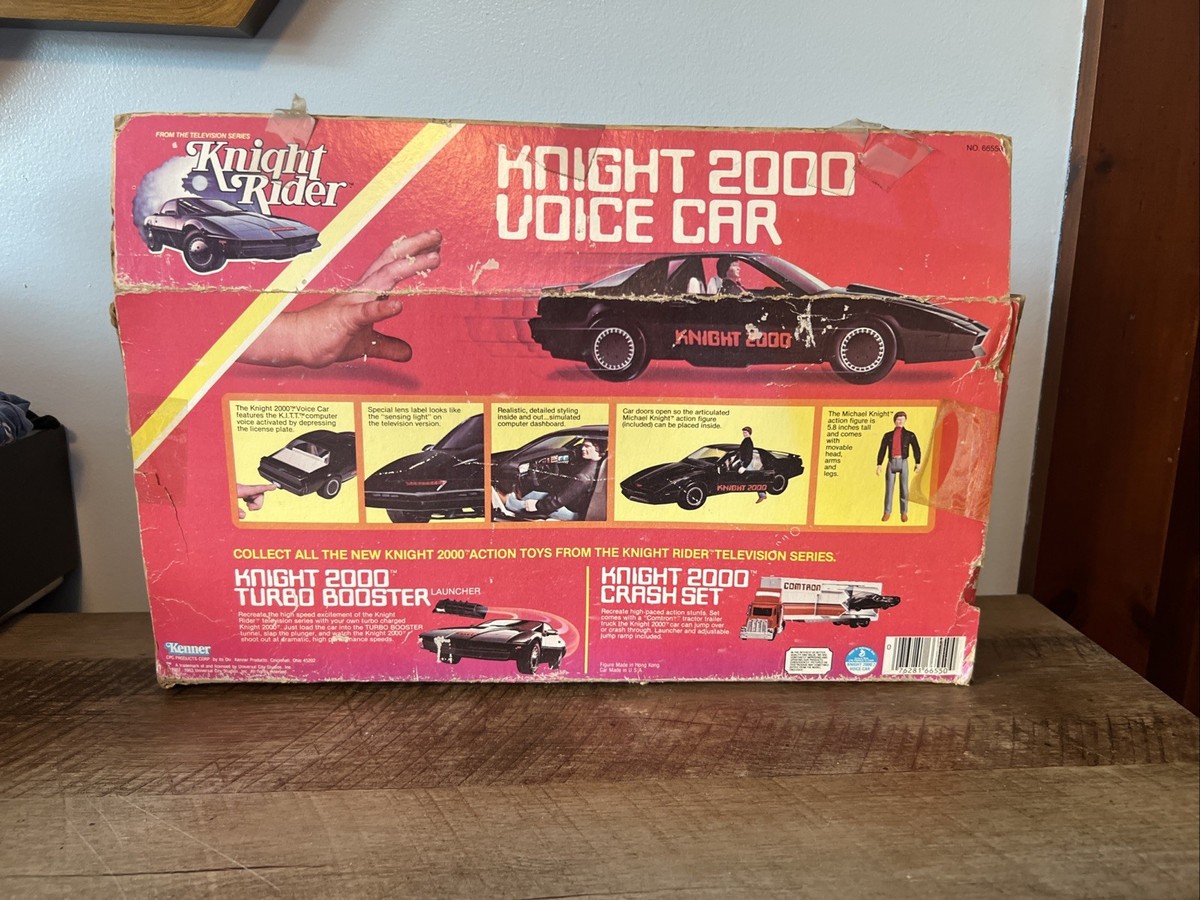 1983 Kenner - Knight Rider - Knight 2000 Voice Car Original