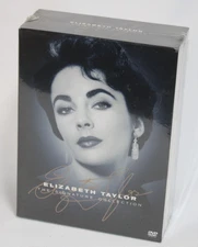 Elizabeth Taylor – The Signature Collection (4-Movie DVD Set) – Brand New & Seal