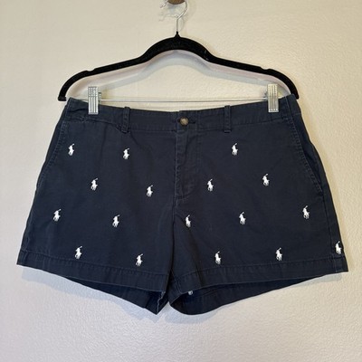 Polo Ralph Lauren Cotton Chino Pony Short Navy  Size 4